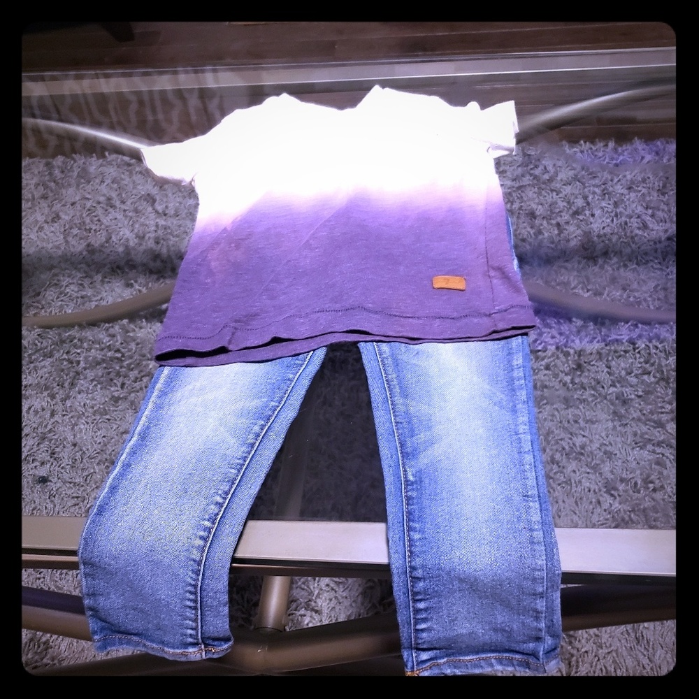 Designer Seven7 Tee Shirt and Jeans